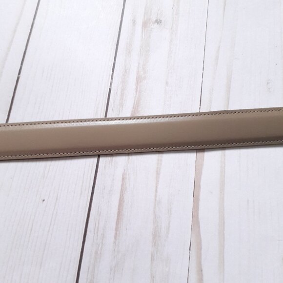 Nordstrom Women's Leather Belt Tan Size M - Picture 6 of 10